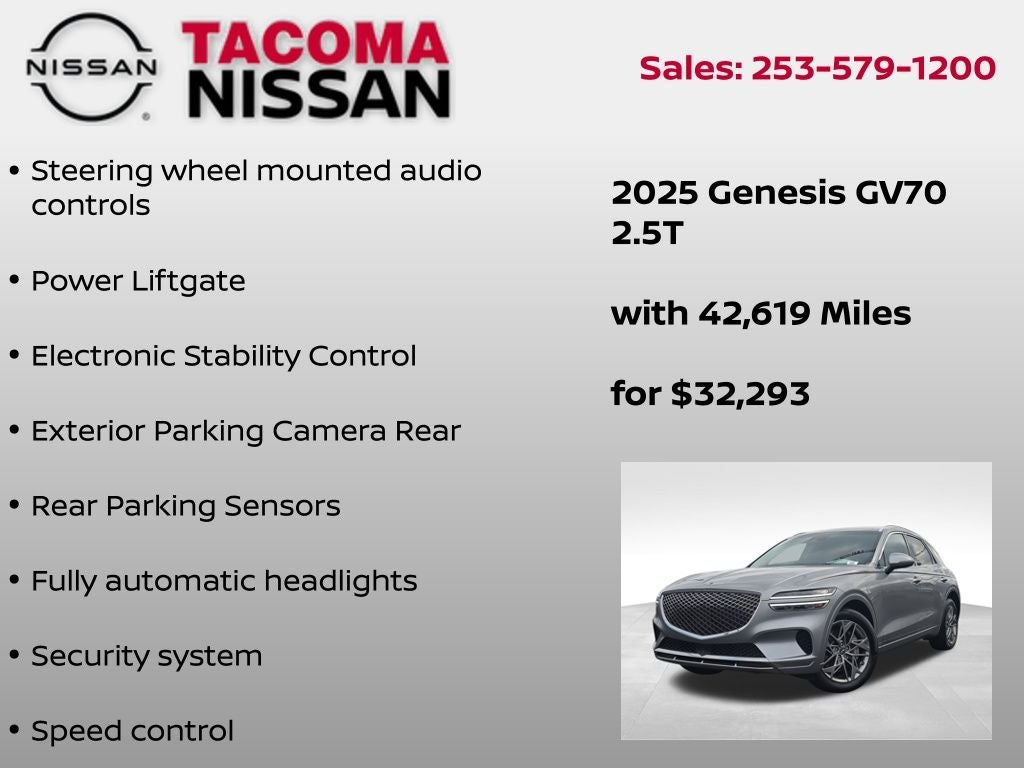 2025 Genesis GV70 2.5T