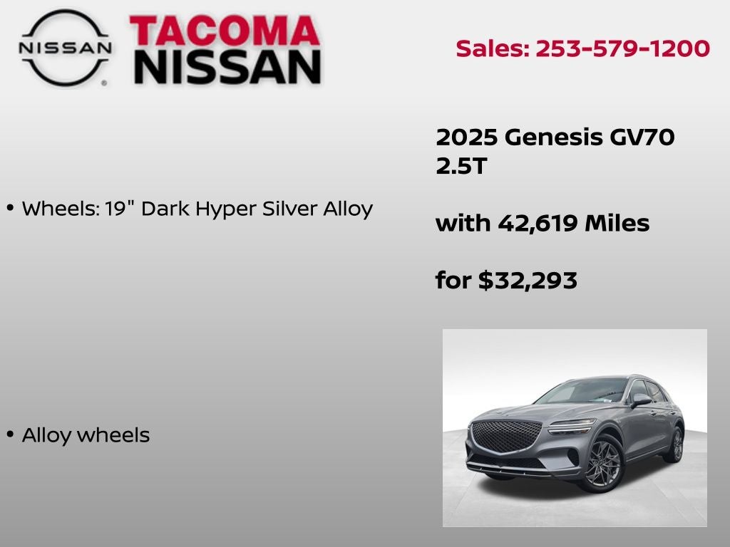 2025 Genesis GV70 2.5T