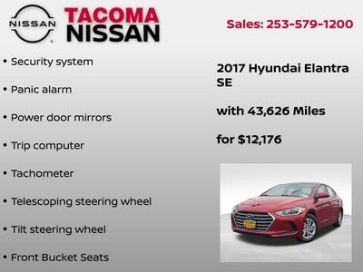 2017 Hyundai Elantra SE