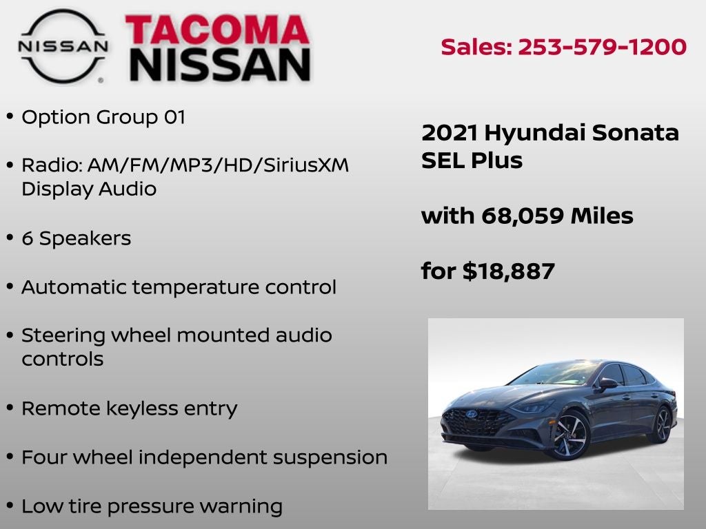 2021 Hyundai Sonata SEL Plus