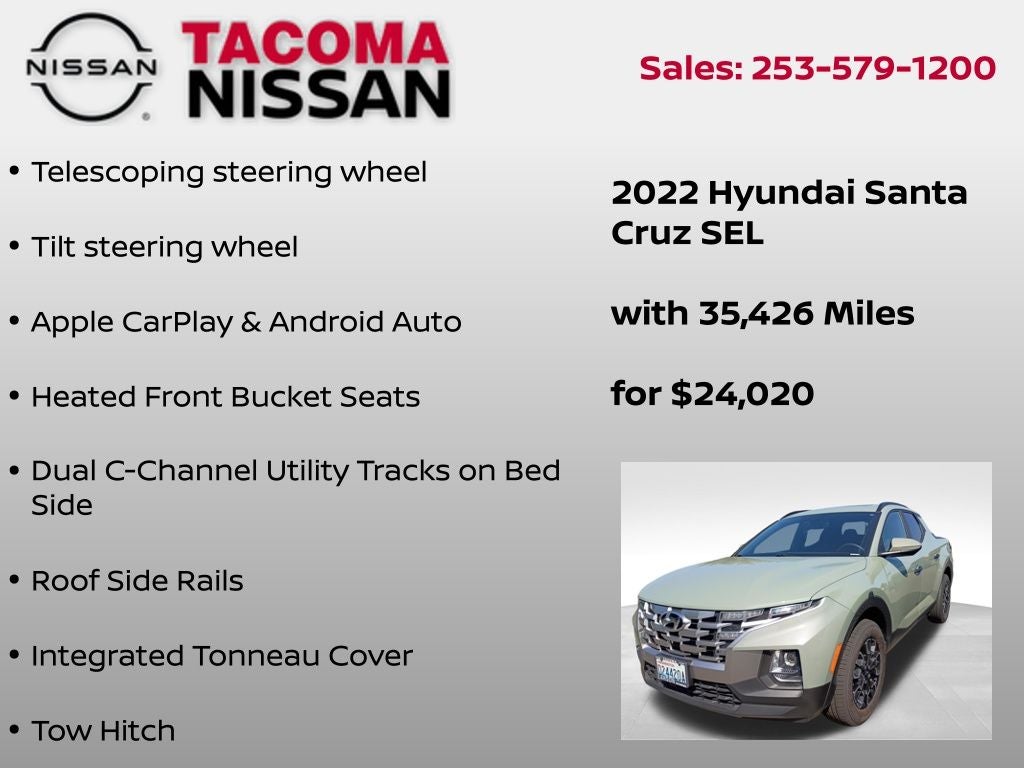 2022 Hyundai Santa Cruz SEL