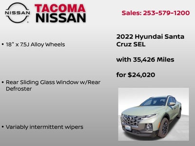 2022 Hyundai Santa Cruz SEL