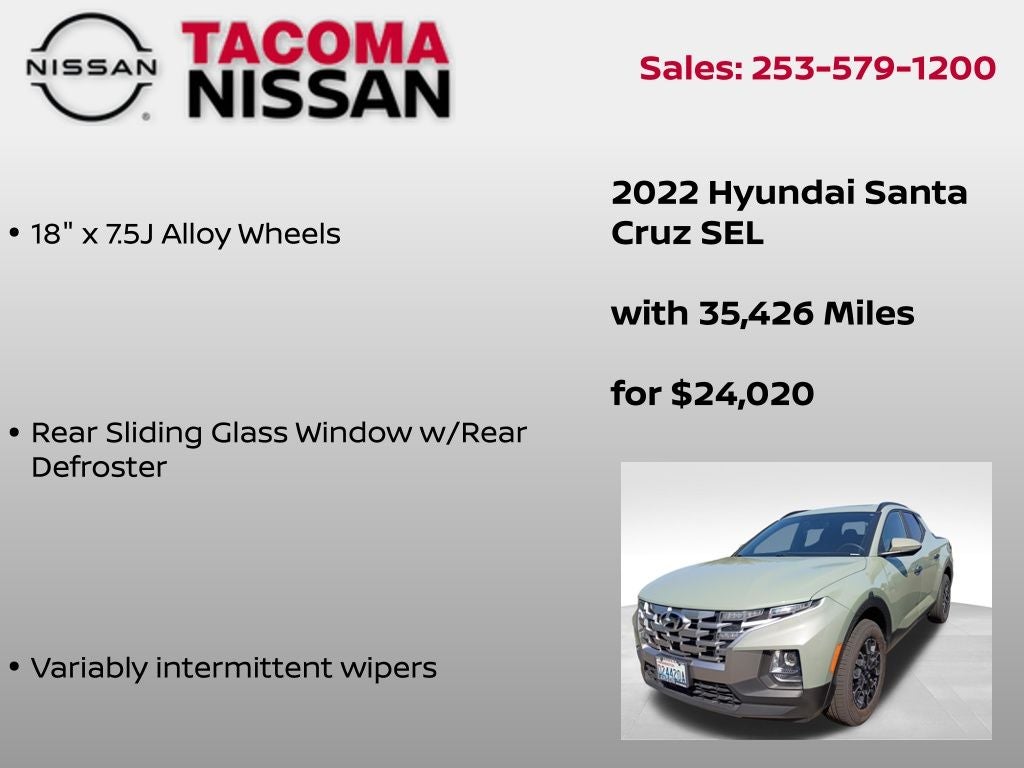 2022 Hyundai Santa Cruz SEL