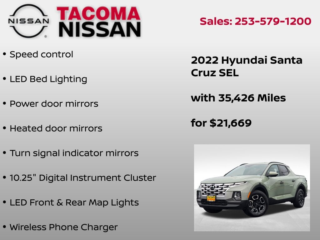 2022 Hyundai Santa Cruz SEL