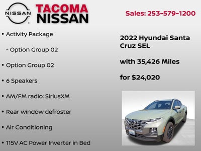 2022 Hyundai Santa Cruz SEL