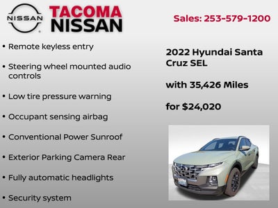 2022 Hyundai Santa Cruz SEL