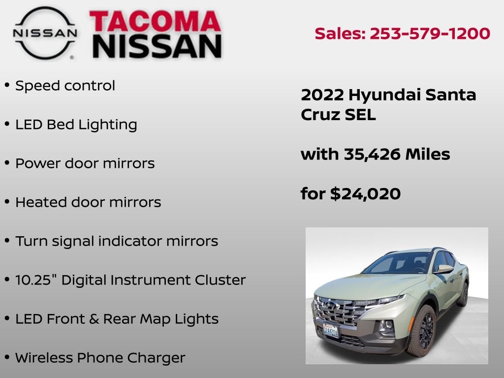 2022 Hyundai Santa Cruz SEL
