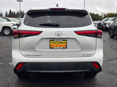 2022 Toyota Highlander LE