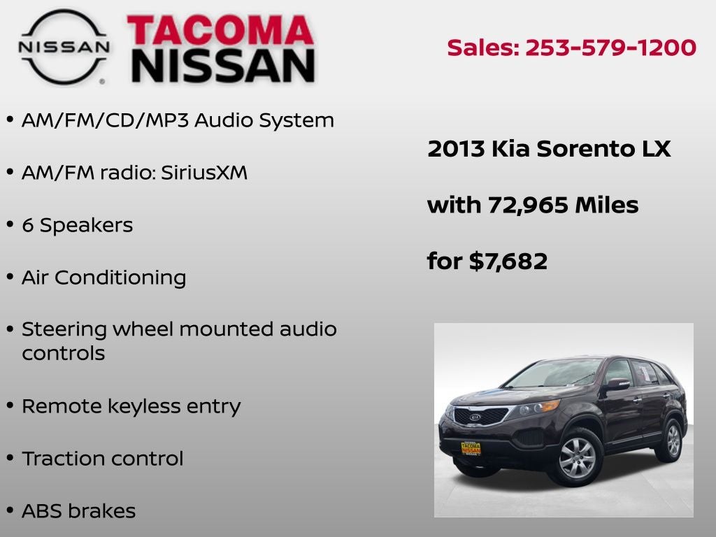 2013 Kia Sorento LX