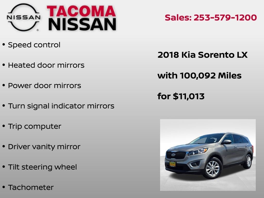 2018 Kia Sorento LX