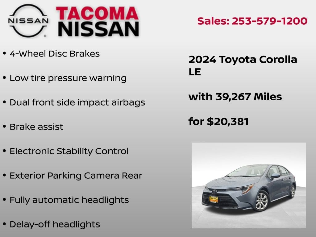 2024 Toyota Corolla LE