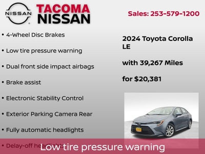 2024 Toyota Corolla LE