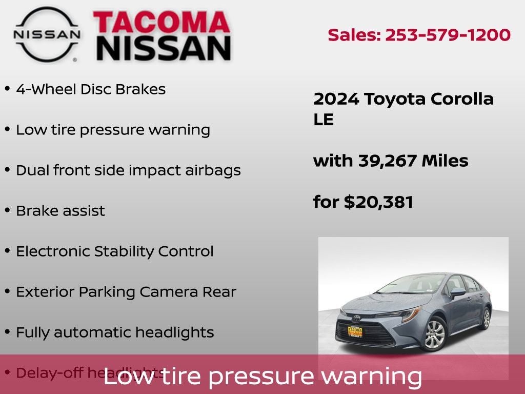 2024 Toyota Corolla LE