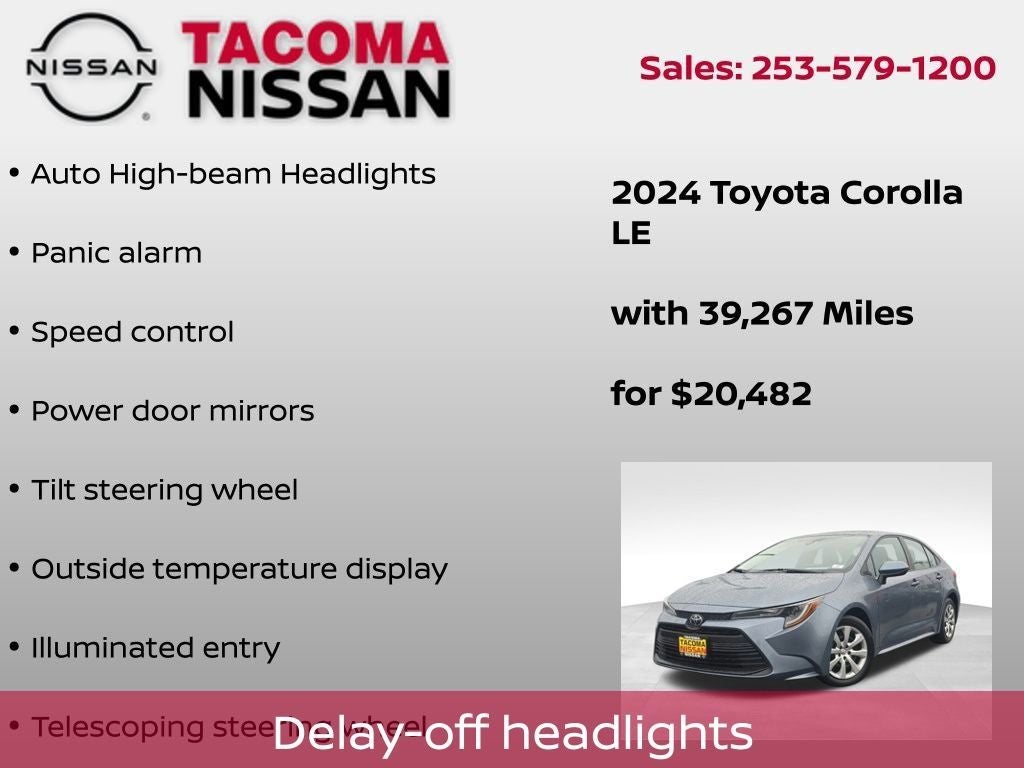 2024 Toyota Corolla LE