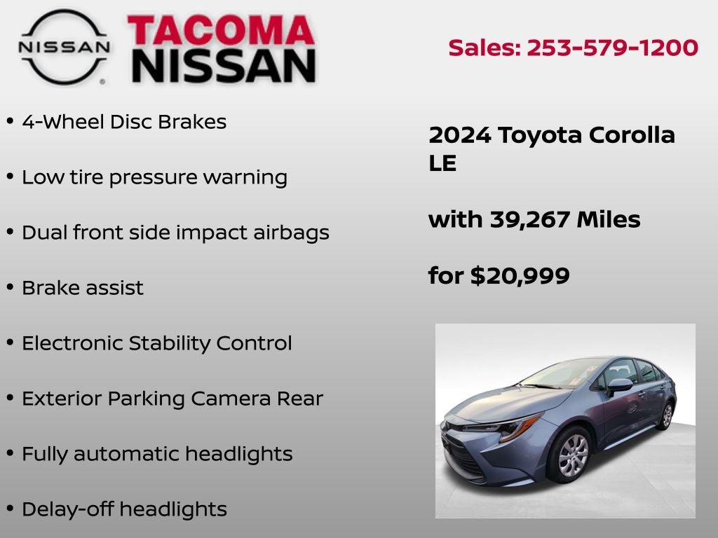 2024 Toyota Corolla LE