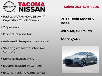 2013 Tesla Model S Base