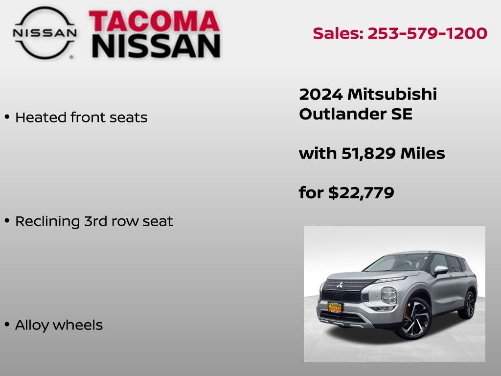 2024 Mitsubishi Outlander SE