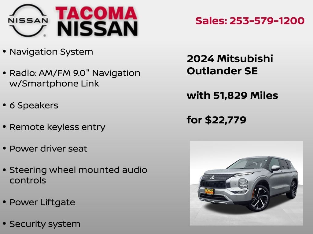 2024 Mitsubishi Outlander SE