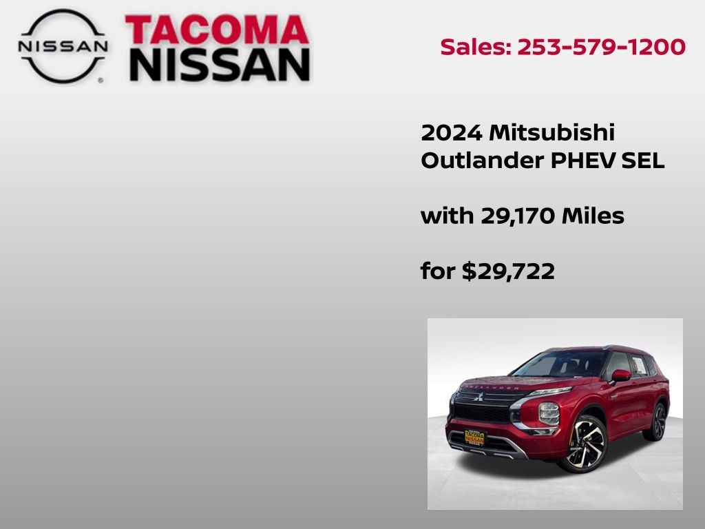 2024 Mitsubishi Outlander PHEV SEL