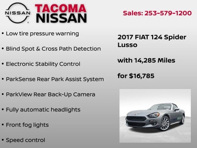 2017 FIAT 124 Spider Lusso