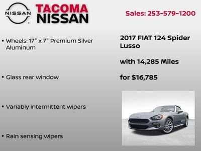 2017 FIAT 124 Spider Lusso