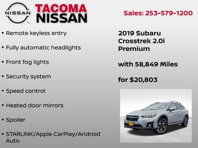 2019 Subaru Crosstrek 2.0i Premium