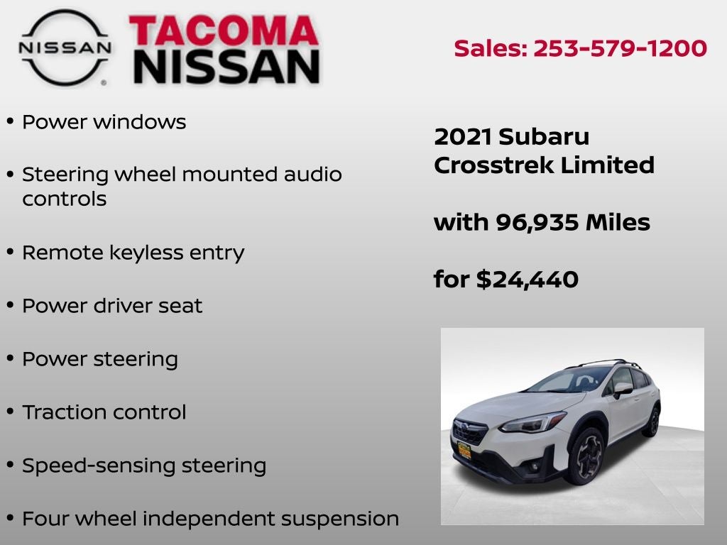 2021 Subaru Crosstrek Limited