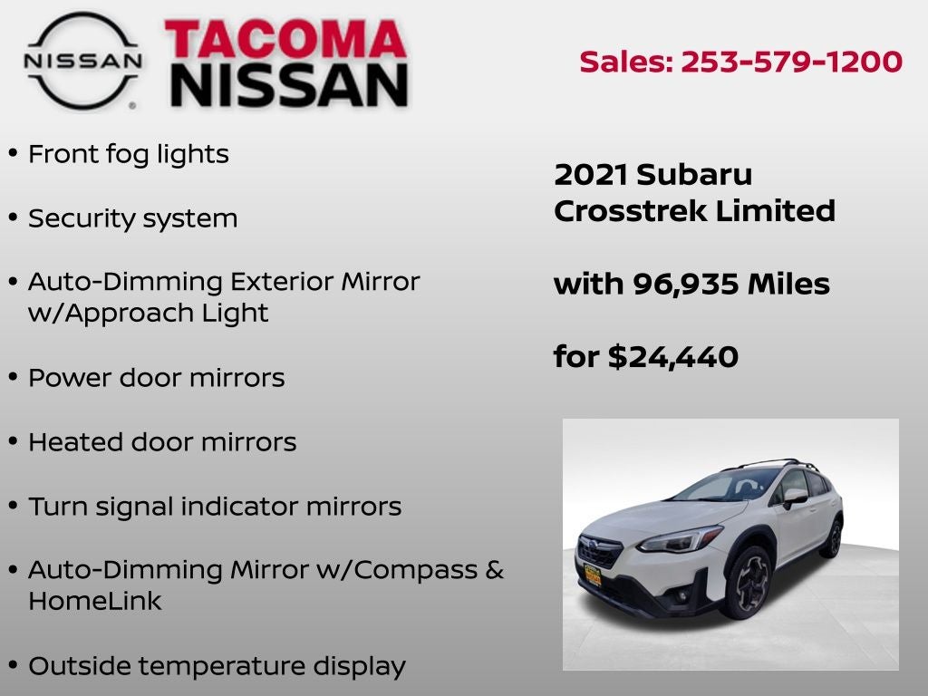 2021 Subaru Crosstrek Limited