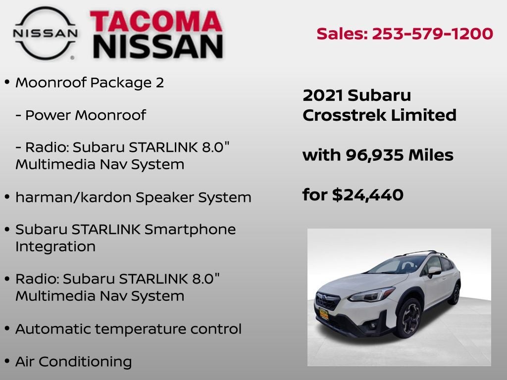 2021 Subaru Crosstrek Limited