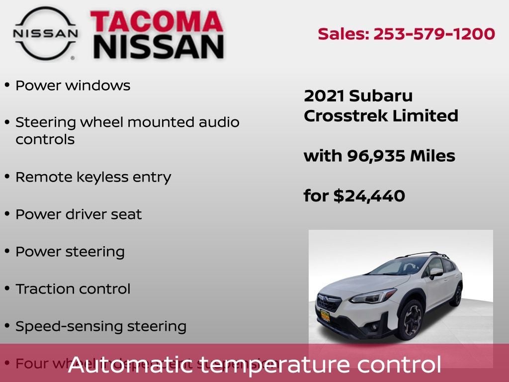 2021 Subaru Crosstrek Limited