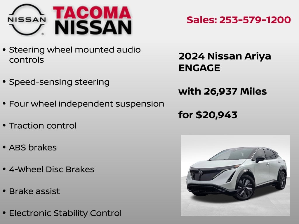 2024 Nissan Ariya ENGAGE