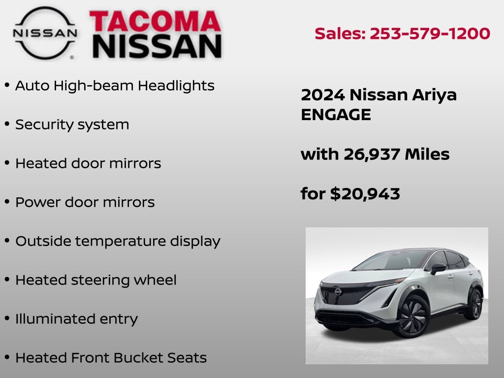 2024 Nissan Ariya ENGAGE