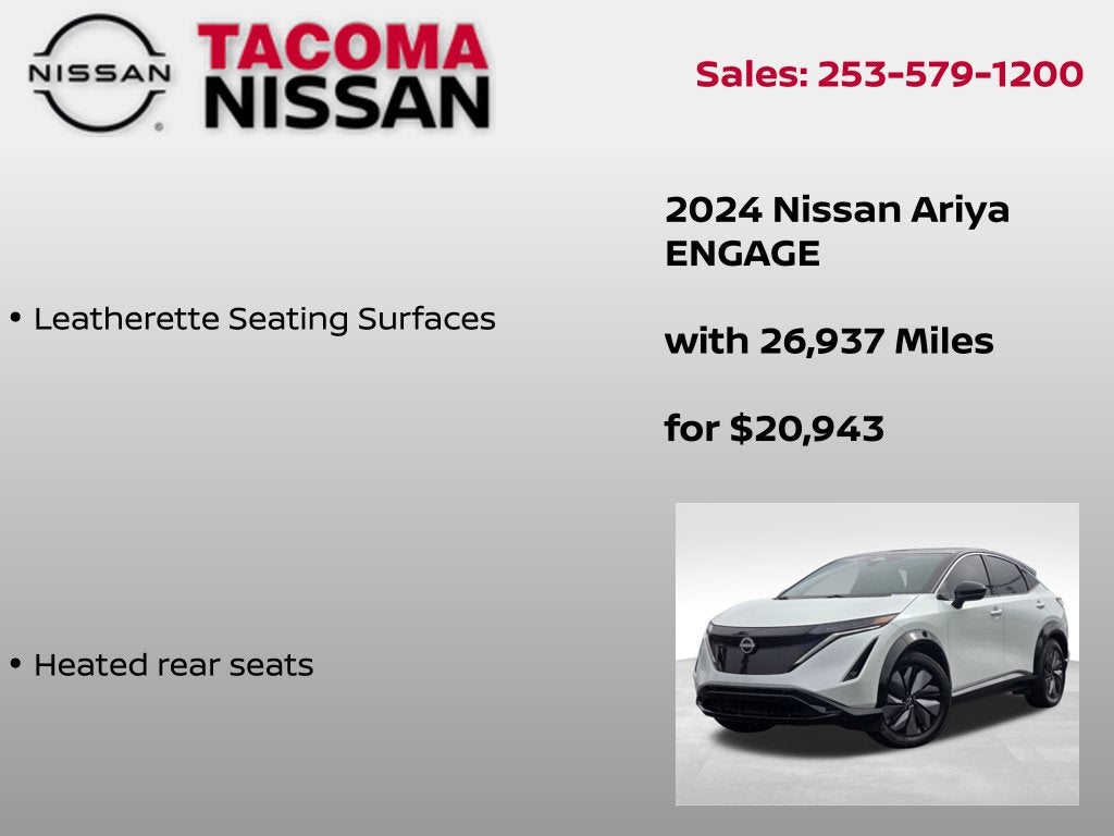 2024 Nissan Ariya ENGAGE