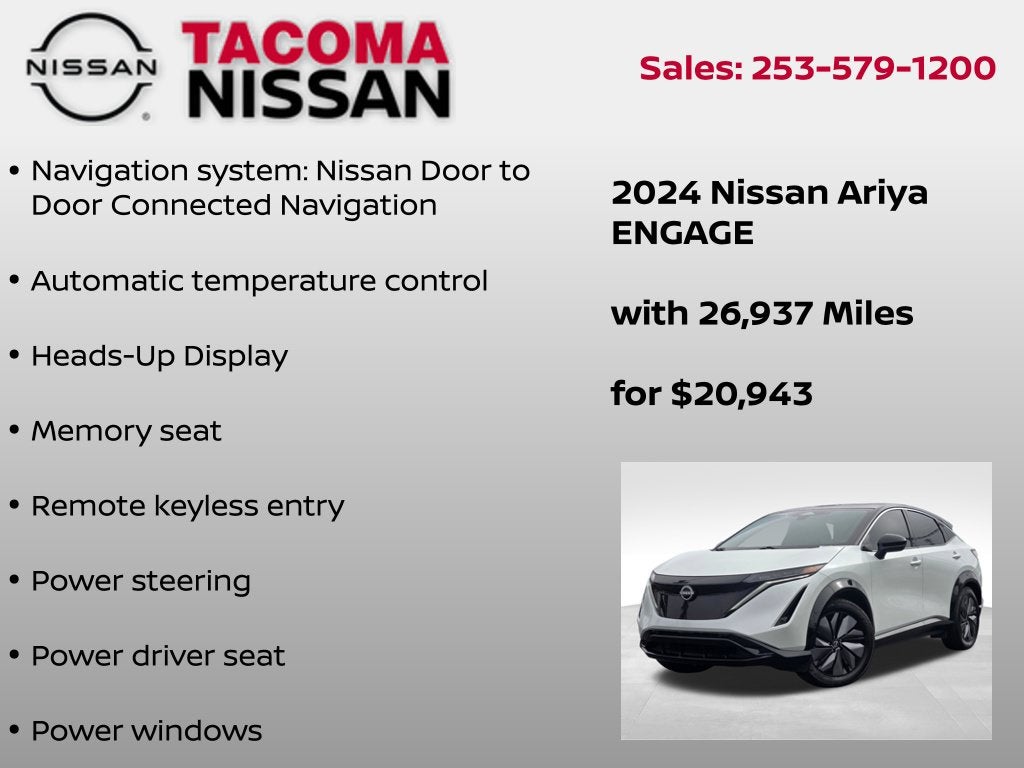2024 Nissan Ariya ENGAGE