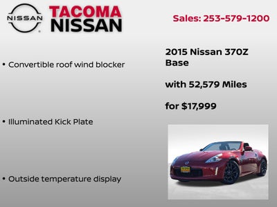 2015 Nissan 370Z Base