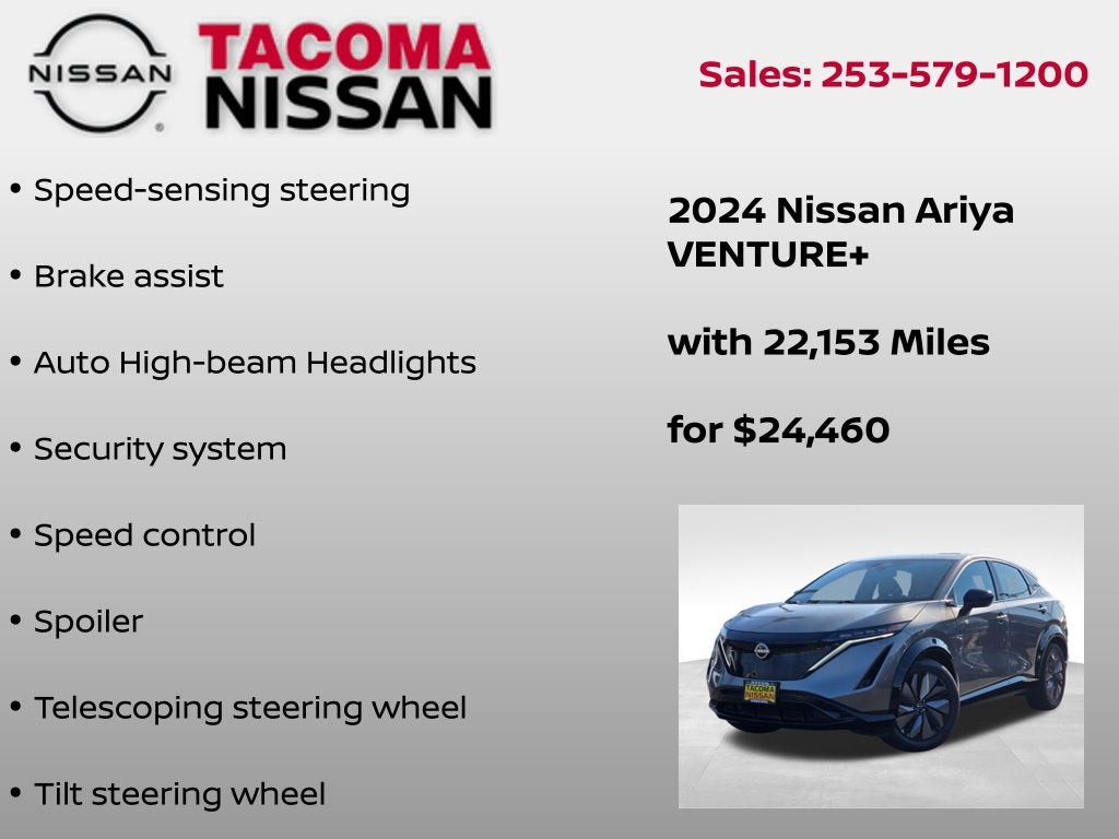 2024 Nissan Ariya VENTURE+