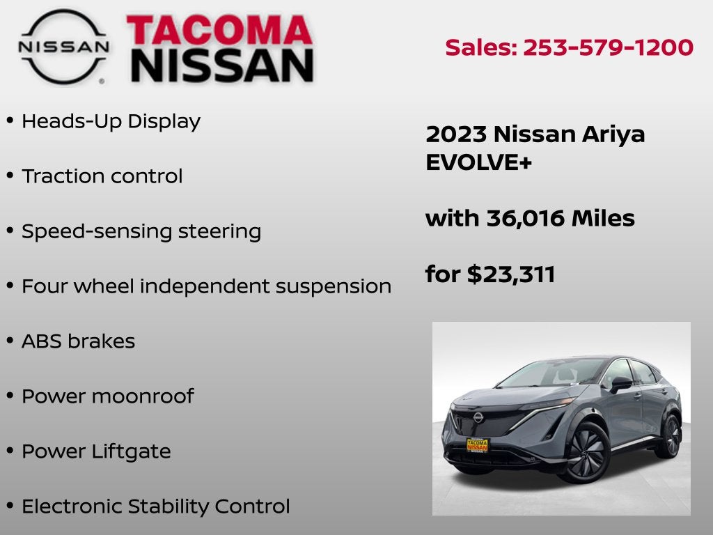 2023 Nissan Ariya EVOLVE+
