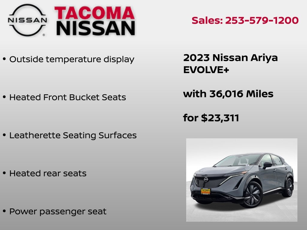 2023 Nissan Ariya EVOLVE+