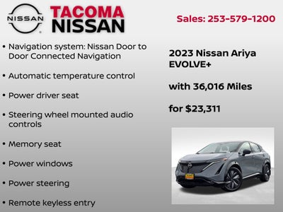 2023 Nissan Ariya EVOLVE+