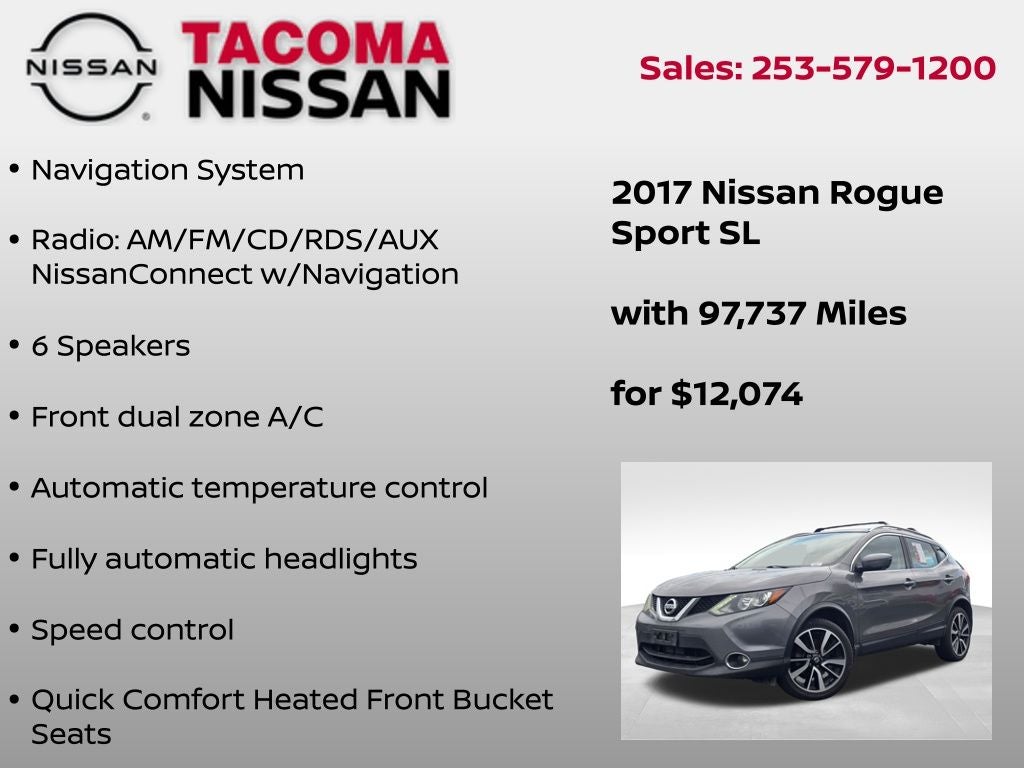 2017 Nissan Rogue Sport SL