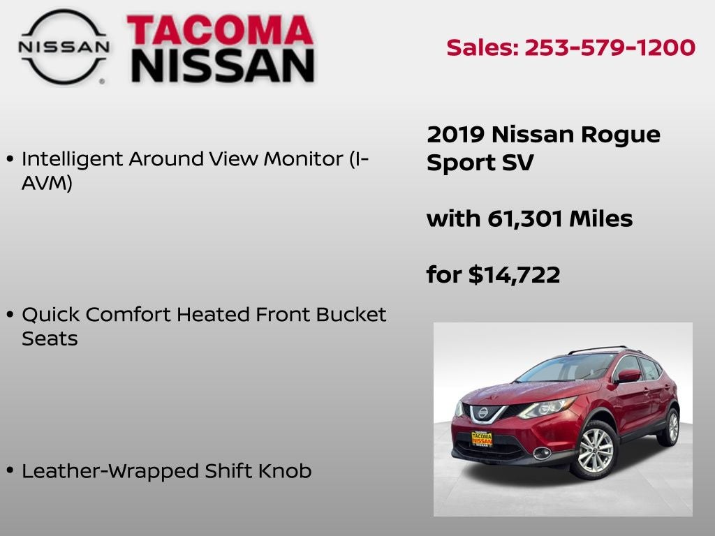 2019 Nissan Rogue Sport SV