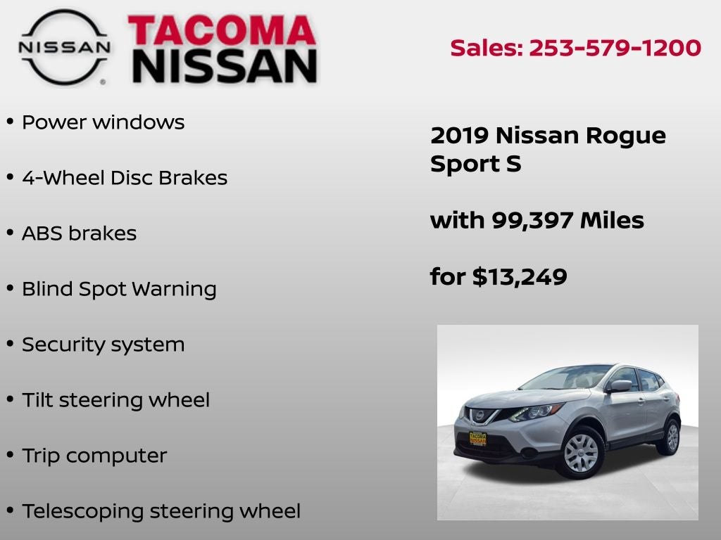 2019 Nissan Rogue Sport S