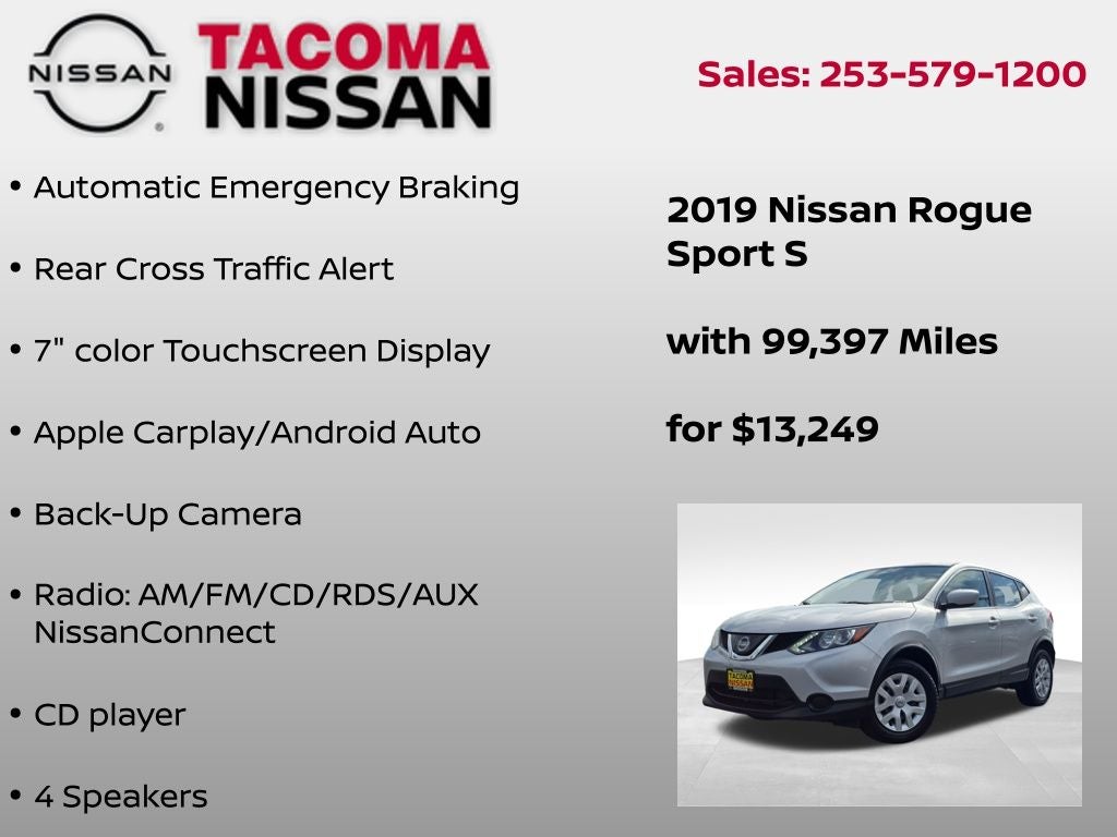 2019 Nissan Rogue Sport S