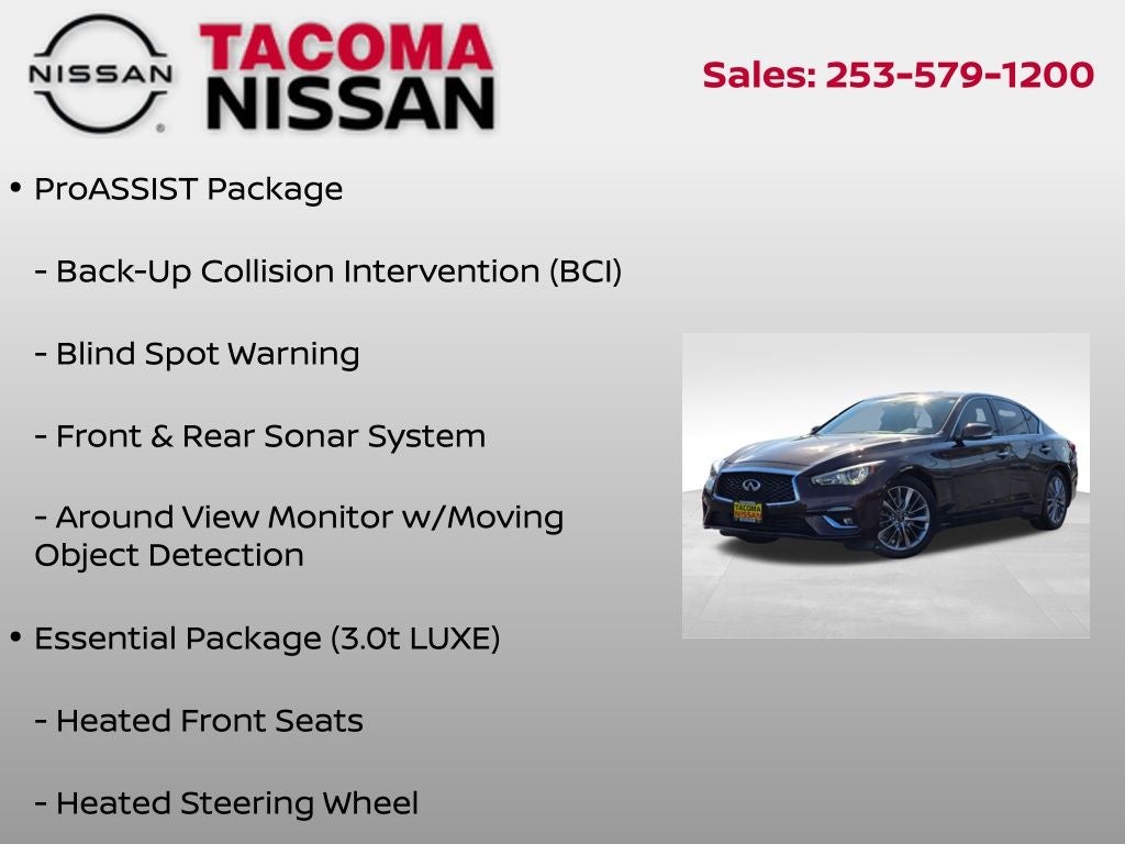 2020 INFINITI Q50 3.0t LUXE