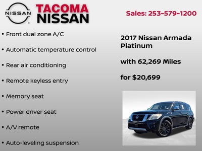 2017 Nissan Armada Platinum