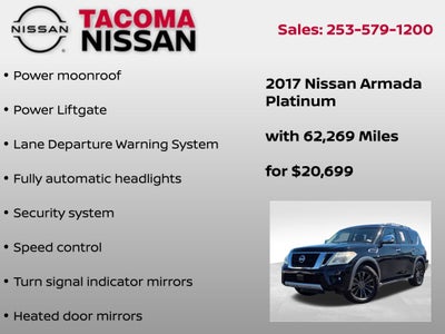 2017 Nissan Armada Platinum