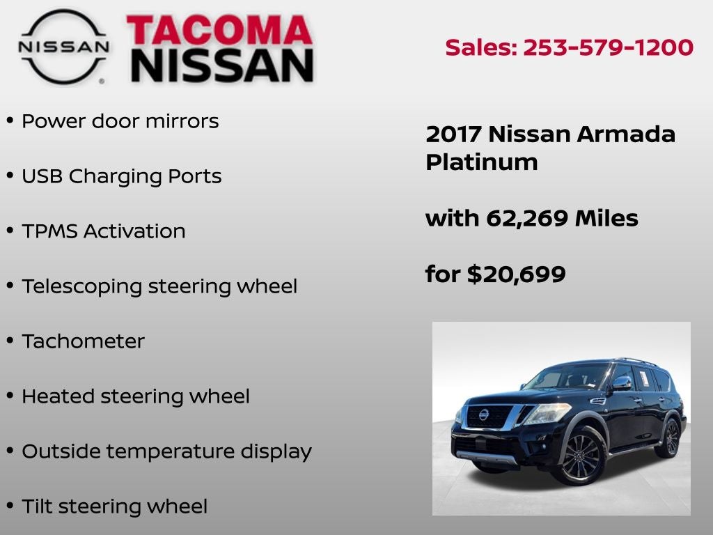 2017 Nissan Armada Platinum
