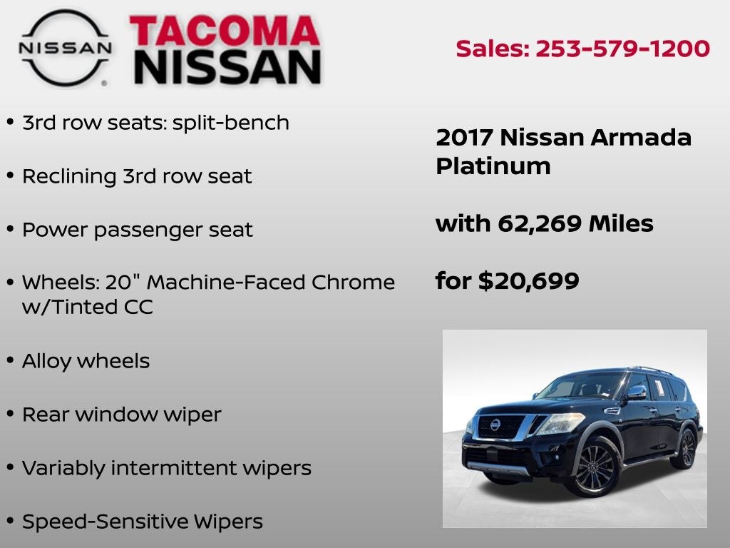 2017 Nissan Armada Platinum