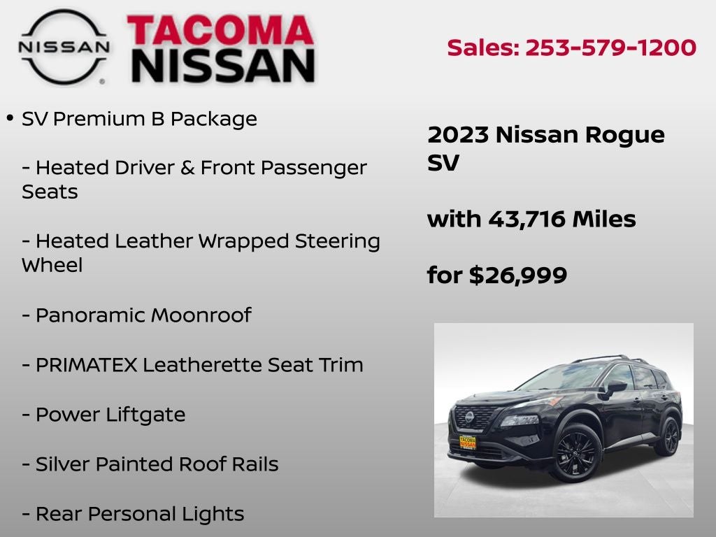 2023 Nissan Rogue SV