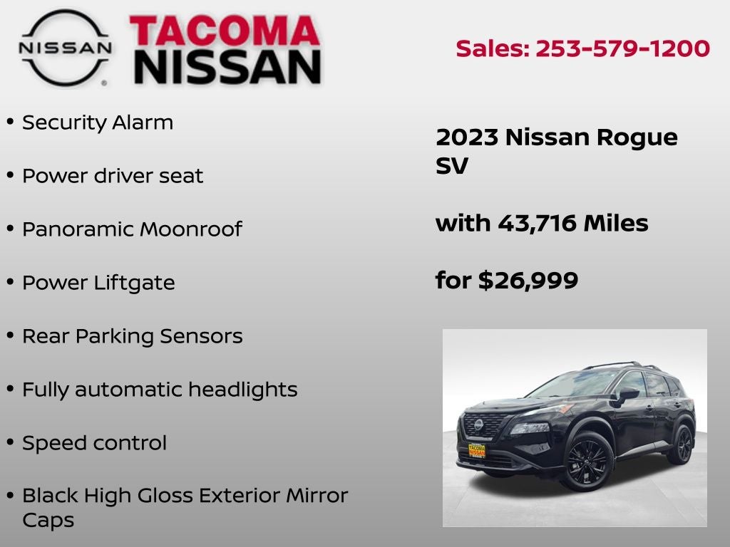 2023 Nissan Rogue SV